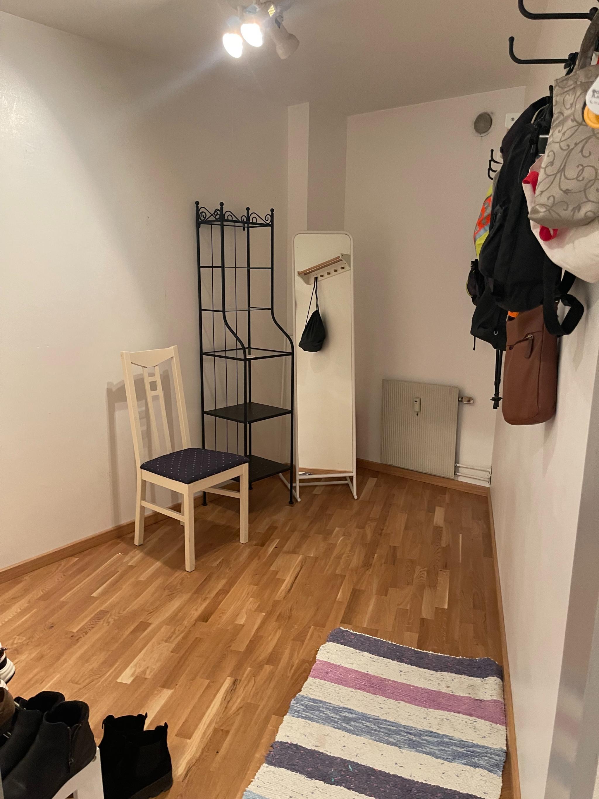 Romslig entré